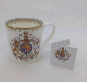 Taza Copa Reina Isabel II Diamante Jubileo Colección Real Trust 2012 - Imagen 1 de 7