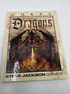 GURPS : Dragons - Steven Jackson Games. First Edition 2004 - Picture 1 of 3