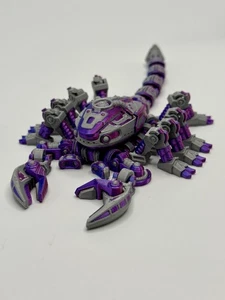 Flexi 3d Printed Cyber Scorpion Fidget Toy Purple ~ New ~ - Picture 1 of 5