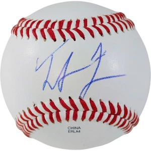 Ivan Johnson signiert Rawlings ROLB Baseball Cincinnati Reds Foto Beweis Echtheitszertifikat Autogramm - Bild 1 von 8