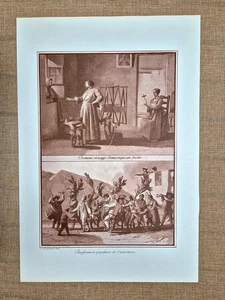 Sizilien Hausgebrauch und Pott Castronuovo Jean Houel 1782 Nachdruck - Bild 1 von 1