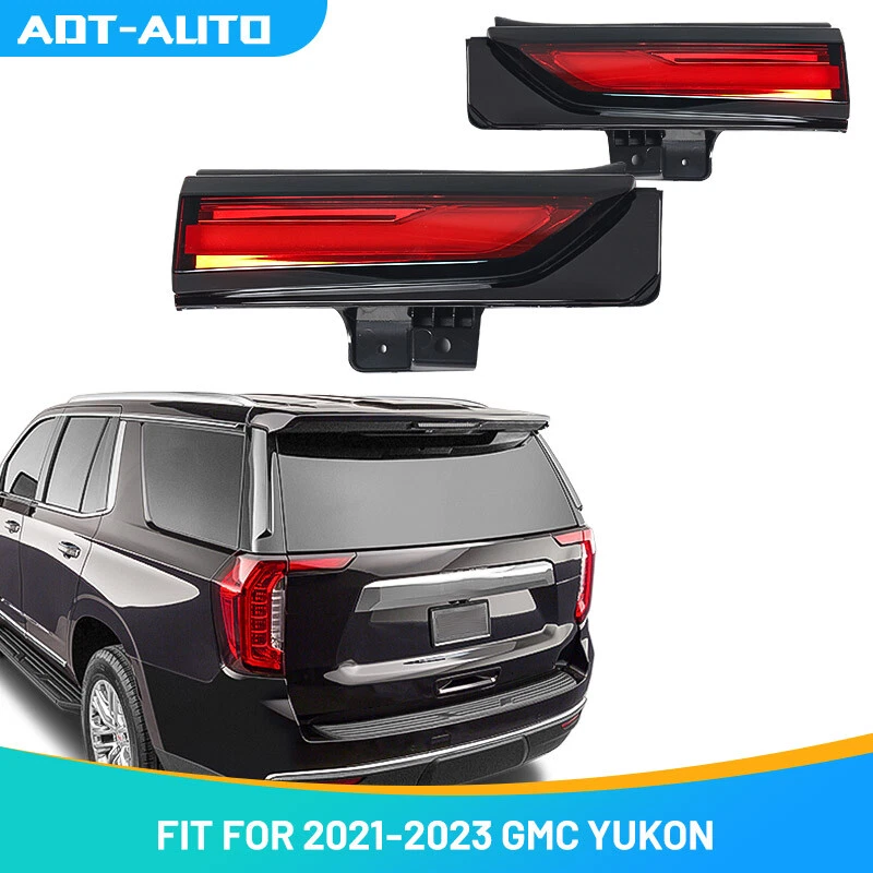 Pair LED Inner Tail Lights For 2021-2024 GMC Yukon/Yukon XL Brake Lamps LH RH - Image 1 of 4
