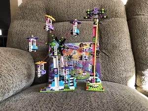 LEGO Friends 41130 Amusement Park Roller Coaster 99% Complete W/instructions - Picture 1 of 5
