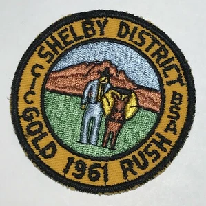Shelby District Indiana Gold Rush 1961 parche MC6 - Imagen 1 de 1