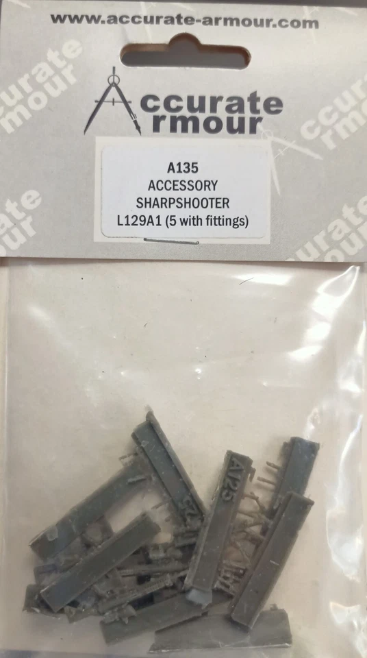 MODELLISMO- SHARPSHOOTER L129A1  - ACCURATE ARMOUR A135 1/35 scale - Immagine 1 di 1