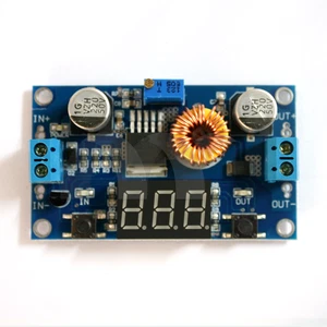 4-38V to 1.25-36V 5A DC Adjustable step-down Power module with LED voltmeter - Picture 1 of 6