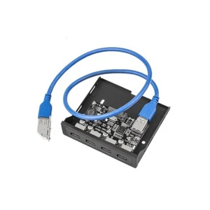 Front Panel Ports USB PCIe HUB Adapter PCI-E 1X to USB 3.0 PC Panel 4 Ports USB - Picture 1 of 4