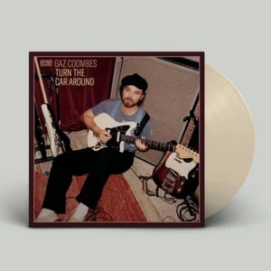 GAZ COOMBES - TURN THE CAR AROUND LIMITED EDITION OPAQUE CREAM VINYL LP - Picture 1 of 1