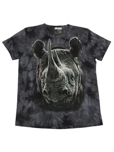 3D Spaß T-Shirt mit hochwertigem Druckmotiv Nashorn - Picture 1 of 1