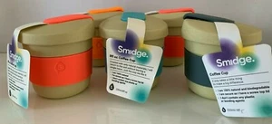 Schachtel mit 5 x SMIDGE 8 Flüssigunzen Kaffeetassen 100 % natürlich kein Kunststoff oder Bindemittel - Bild 1 von 10