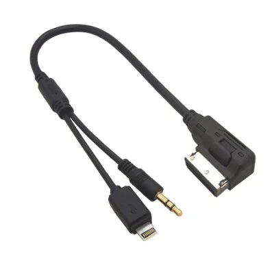 For Audi VW Car Media In Audio USB Music Cable Interface AMI MDI MMI AUX Adapter - Image 1 of 4