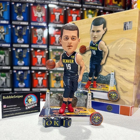 NIKOLA JOKIC Denver Nuggets "The Joker" Special Edition NBA 2019 Bobblehead Cover