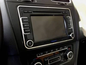 D Chrom Rahmen für Radio / VW Golf 6 - Edelstahl poliert - Picture 1 of 1