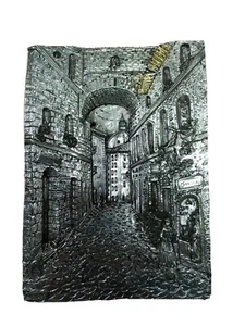 quadro lastra argento paesaggio Firenze - Foto 1 di 2