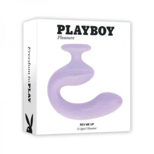 Playboy Rev Me Up Rechargeable Silicone G-spot Vibrator Opal - Picture 1 of 1