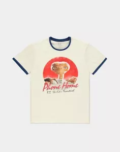 Difuzed T-Shirt Herren E.T. »Phone Home« (weiß) Shirt Fanshirt Film Außerirdisch - Bild 1 von 5