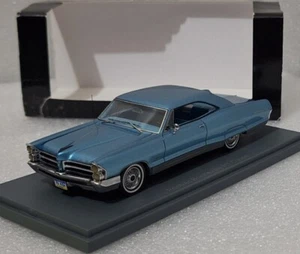 Pontiac Bonneville HT Coupe 1965 Light Blue Met 1:43 Neo 44104 EXTREMELY RARE!! - Picture 1 of 18
