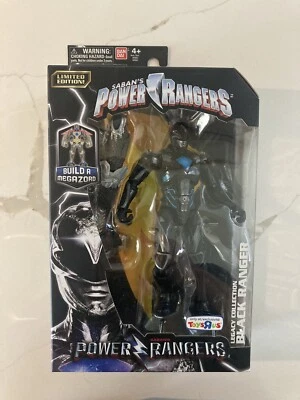 ¡NUEVA FIGURA EXCLUSIVA POWER RANGERS LEGACY COLLECTION BLACK RANGER TOYS R US! Foto 1 de 4