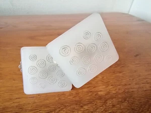 Tende a strappo arricciatura tenda supporto plastica cerchi morsetto 5 x 5 cm - Foto 1 di 2