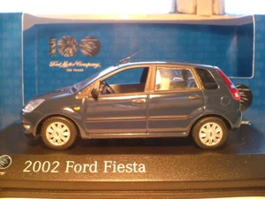 EXTREMELY RARE EARLY MINICHAMPS 1/43 BLUE 02 FORD FIESTA OUTSTANDING DETAIL NLA - Picture 1 of 1