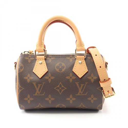 LOUIS VUITTON（LV） Borsa a tracolla Louis Vuitton Nano Speedy M81085 Monogram usata donna