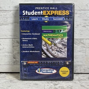 STUDENT EXPRESS Mathematics Course 2 (3 CD-Rom Set) -Prentice Hall Interactive - Picture 1 of 10