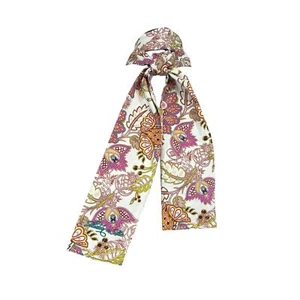 Corbata Middy 'N Me Stock Floral Rosa Cachemira - Imagen 1 de 3
