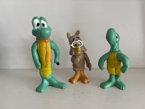 Vintage Walt Kelly Pogo Figures Set 1969 Made in Japan Vinyl Lot Of 3 - Picture 1 of 7