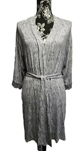 INC Women's Short KNIT  Robe Size XS, Snake Skin Print   - Picture 1 of 2