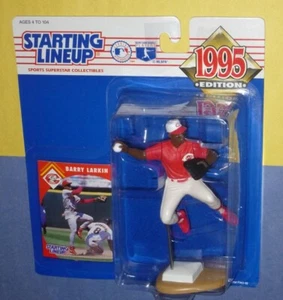 1995 BARRY LARKIN Cincinnati Reds #11 Starting HOF Lineup - Picture 1 of 3