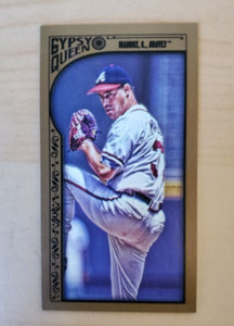 2015 Topps Gypsy Queen Greg Maddux Mini Gold Parallel 79/99