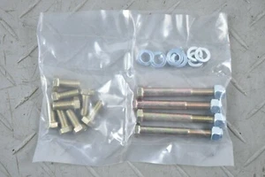 SET JAGUAR XJS XJ6 SERIES 3 WISHBONE SPRING PAN NUT AND BOLT FITTING KIT GRADE 8 - Picture 1 of 1