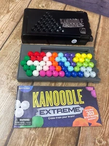 Kanoodle Extreme Puzzle Game Brain Teaser-303 PUZZLES (2D/3D Puzzles) - Picture 1 of 7
