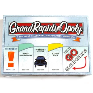 Grand Rapids Opoly Board Game Minnesota USA Monopoly New - Picture 1 of 5