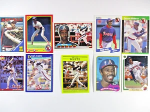 Lote de 10 tarjetas de béisbol Devon blancas - Los Angeles Angels LA OF - Lote #50 - Imagen 1 de 7
