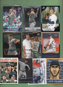 Justin Verlander (Detroit Tigers & Astros) 40 lot w/2005 Bowman Rookie & Inserts - Picture 1 of 4