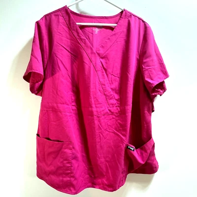 Grey's Anatomy 磨砂上衣,尺寸 3XL 女式粉色短袖 Barco 3X — 第 1/4 张图片