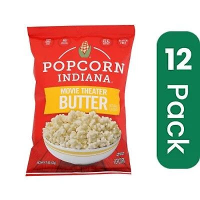 Palomitas de maíz Indiana Palomitas de cine sin gluten - 4,75 oz (paquete de 12) Foto 1 de 3