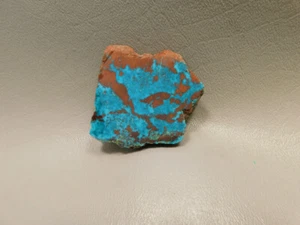 Chrysocolla Cuprite Shattuckite Unpolished Stone Slab Rough Rock #O38 - Picture 1 of 6