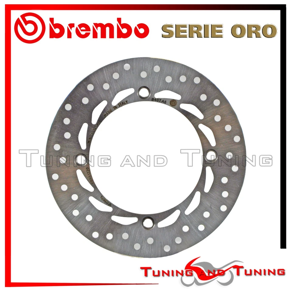 DISCO FRENO TRASERO BREMBO SERIE ORO PARA HONDA XL VARADERO 1000 2001 2002 - Imagen 1 de 1