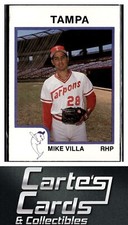 Mike Villa 1987 ProCards #1348  Tampa Tarpons