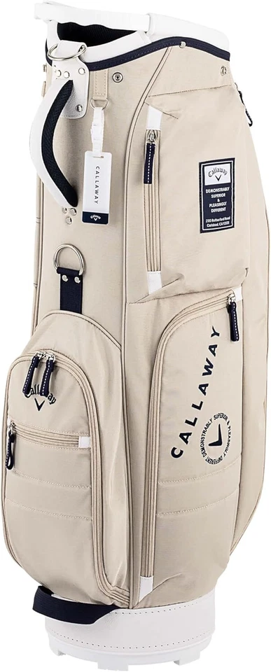 Callaway Golf Men's Caddy Bag CRT ADVANCE 25 JM 9.5 x 47 inch 2.6kg Beige - Image 1 of 1