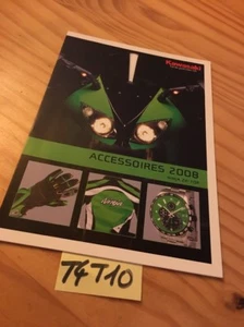 Kawasaki Accesorio Ninja ZX-10RI 2008 Moto Prospecto Folleto Publicidad Catálogo - Imagen 1 de 3
