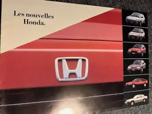 Brochure Honda Civic / Accord / Prelude de 1984 - Picture 1 of 1