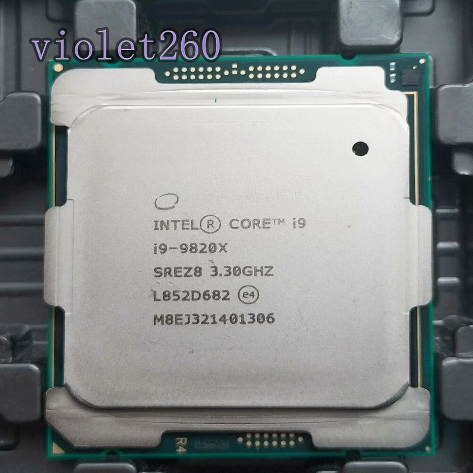 Intel Core i9-9820X LGA2066 CPU Processor 3.30GHz 10-Cores 16.5MB  X-series - Image 1 of 1