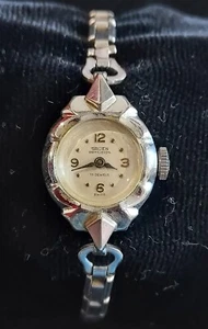 Ladies Vintage Gruen Precision l0 K R.G.P. Bezel,17 Jewel, Running Wind-up Watch - Picture 1 of 5
