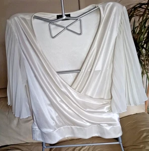  Blusa mujer manga corta fiesta/cóctel/baile - - Imagen 1 de 9