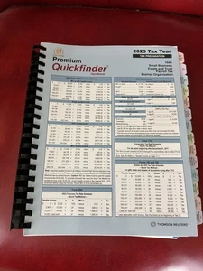 Thomson Reuters Checkpoint Premium Quickfinder 2023 Tax Handbook 1040 Estate Bus - Picture 1 of 2