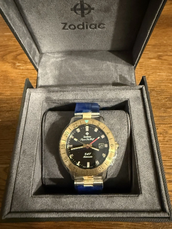 Zodiac Super Sea Wolf GMT Automatic Watch ZO9406 - Image 1 of 1