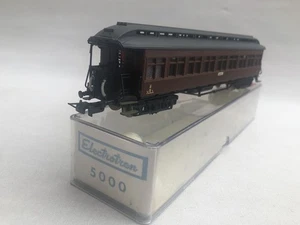 Electrotren 5000 HO MZA 2nd Class Old Time Clerestory Coach Brown Nr Mint Boxed - Picture 1 of 19